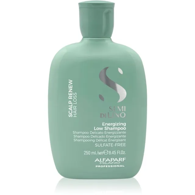 Alfaparf Milano Semi Di Lino Scalp Renew Energiat andev šampoon õhukestele, õhenevatele ja habrastele juustele 250 ml