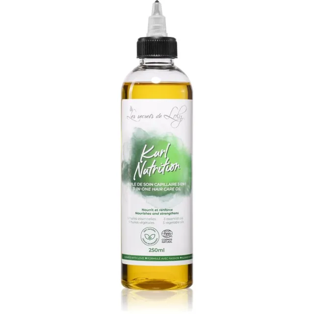 Les Secrets De Loly Kurl Nutrition Kasvuseerum lainelistele ja lokkis juustele 250 ml