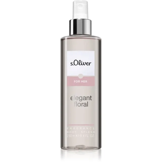 s.Oliver Elegant Floral For Her Kehapihusti naistele 250 ml