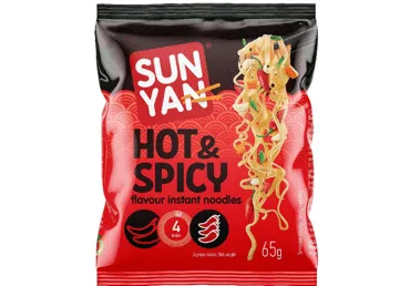 Kiirnuudlid hot&spicy SUN YAN  65g