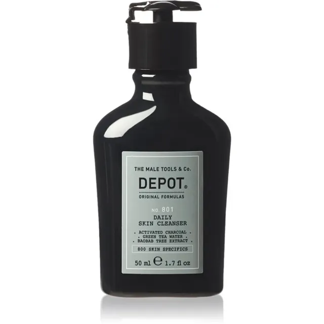 Depot No. 801 Daily Skin Cleanser Puhastav geel kõigile nahatüüpidele 50 ml