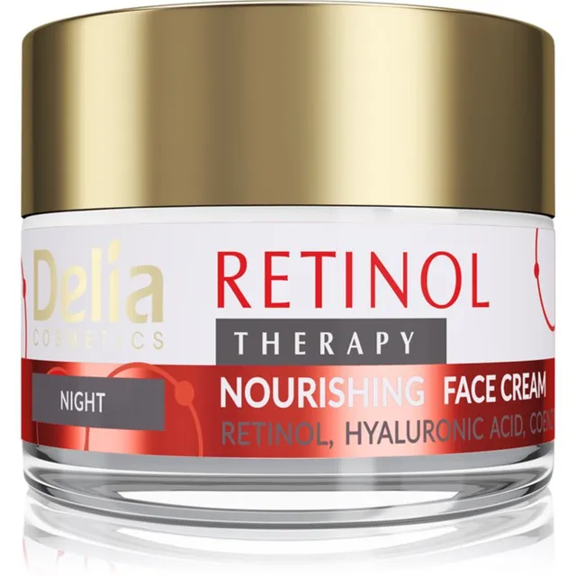 Delia Cosmetics Retinol Therapy Toitev öökreem 50 ml