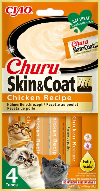 Churu maius kassile Skin&Coat kanaga 56 g