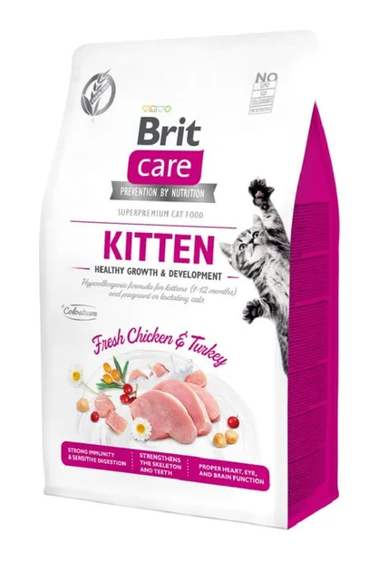 Brit Care kassipoja kuivtoit, kana/kalkun, 2 kg