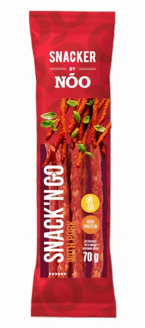 Nõo Snäkkvorst Snack ‘n Go Sealiha 70g