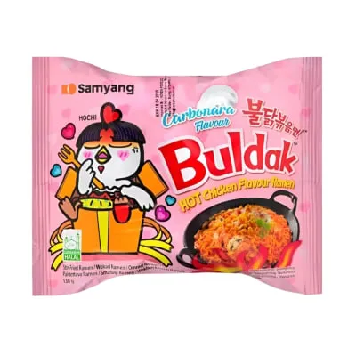 Kiirnuud. vürt. carb.-kana m.ain. Buldak 130g