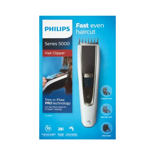 Juukselõikusmasin, juhtmega/juhtmeta +habemekamm, PHILIPS, 1tk