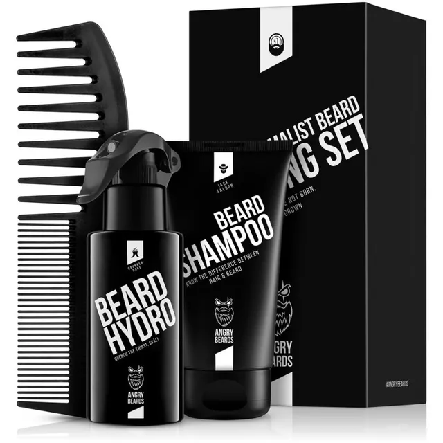 Angry Beards Minimalist Grooming Set komplekt habemele