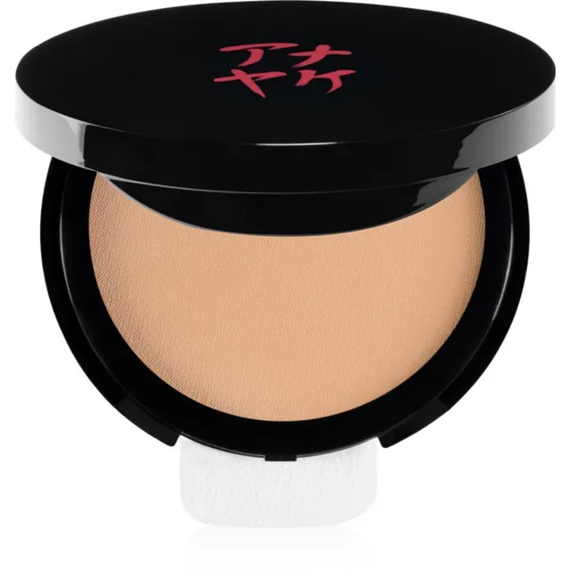 Annayake Silky Compact Foundation Puuder-jumestuskreem kirgastava ja siluva efektiga varjund 25 dark beige 9 g