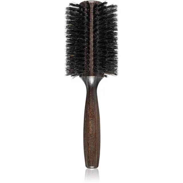 Janeke Bobinga Wood Hair-Brush Ø 70 mm Puidust juuksehari metssea harjastega 23 cm 1 tk