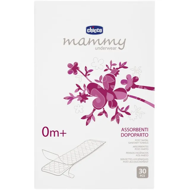 Chicco Mammy Post Natal Sanitary Towels raseduspadjad 30 tk