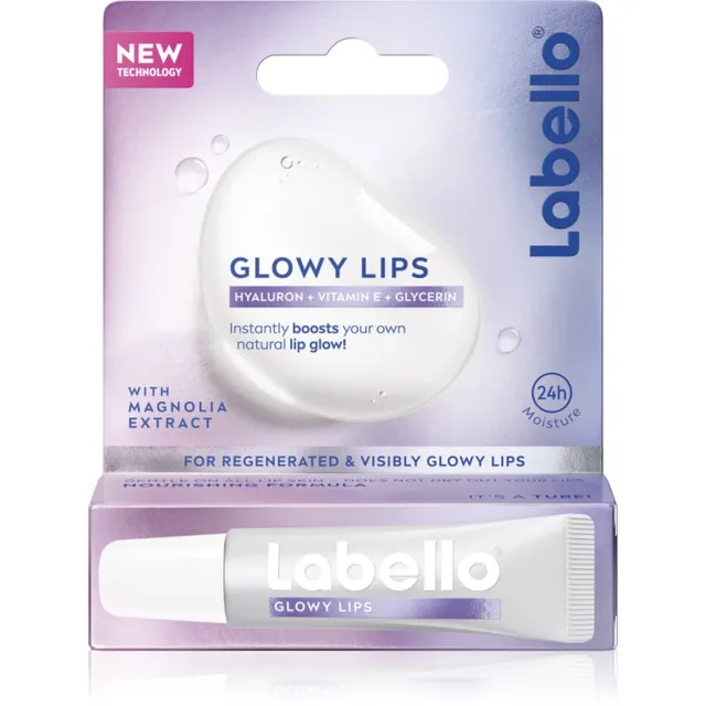 Labello Glowy Lips Niisutav huulepalsam hüaluroonhappega 10 ml
