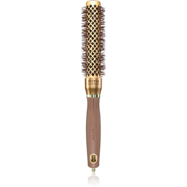 Olivia Garden Expert Blowout Speed Gold&Brown Ümmargune juuksehari ⌀ 25 mm 1 tk