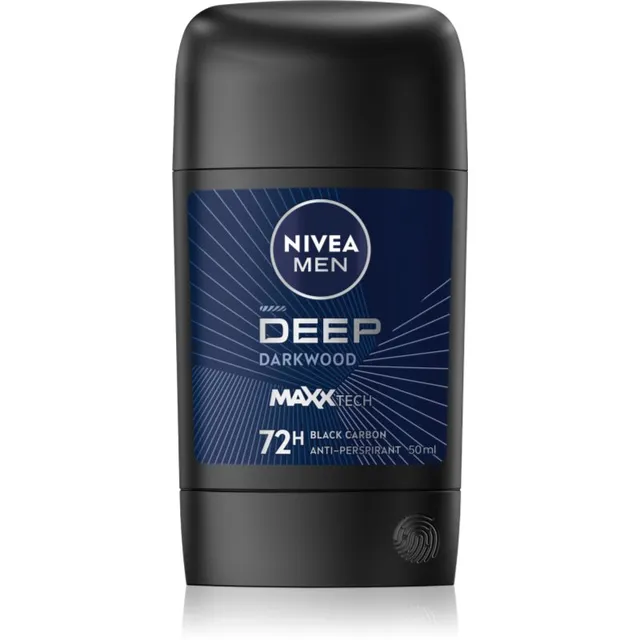 NIVEA MEN Deep Antiperspirantpulk meestele Black Carbon Dark Wood 50 ml