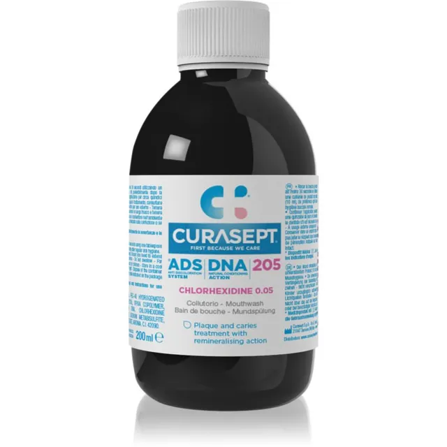Curasept ADS DNA 205 Kompleksset kaitset pakkuv suuvesi 200 ml