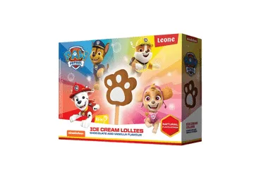 Jäätis PAW PATROL multipakk 6x32g