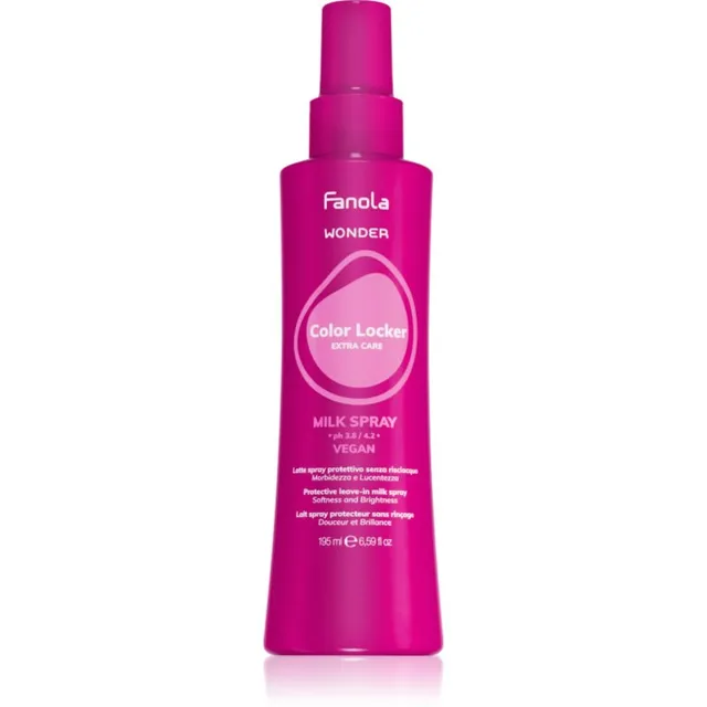 Fanola Wonder Color Locker Milk Spray Pihustatav päikesekaitselosjoon värvitud juustele 195 ml