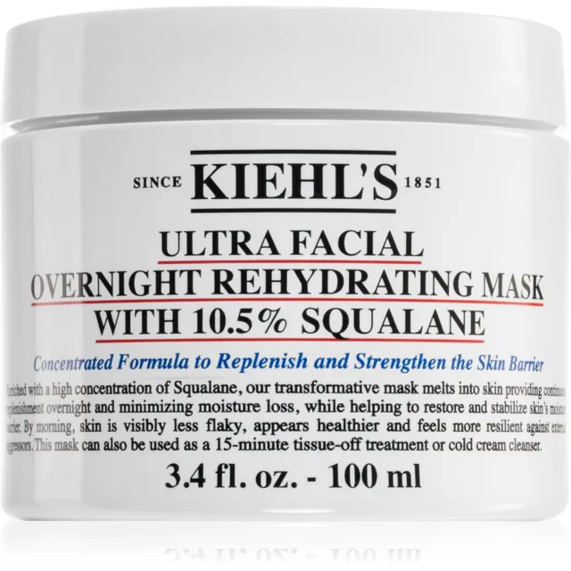 Kiehl's Ultra Facial Overnight Rehydrating Mask Nahka taastav öömask 100 ml