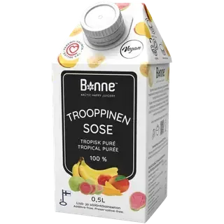 100% troopiline püree, BONNE, 500 ml