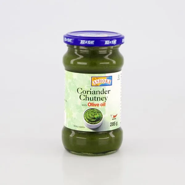 Koriandri Chutney oliiviõliga 285g