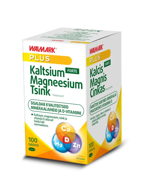 WALMARK KALTSIUM-MAGNEESIUM-TSINK FORTE TBL N100