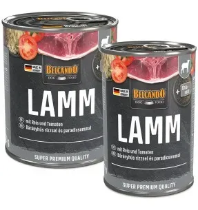 BELCANDO SUPER PREMIUM konserv koerale lambalihaga, monovalguline