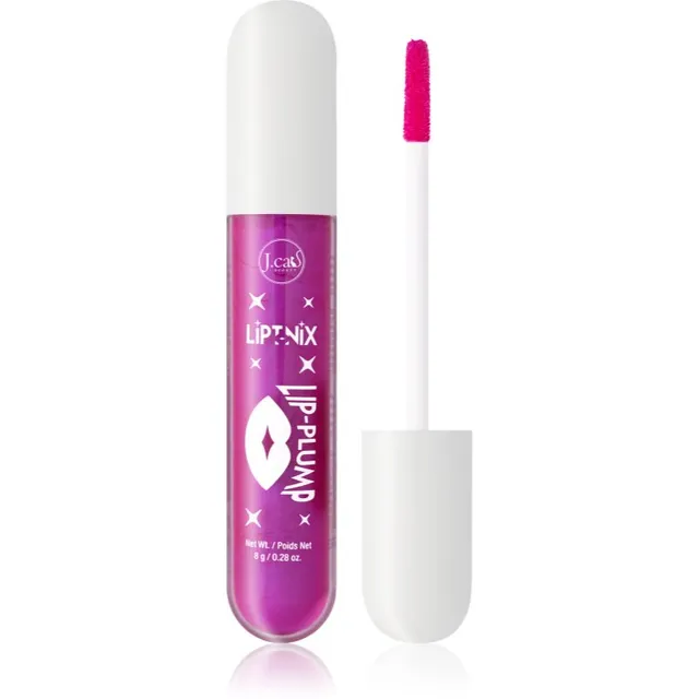 J.Cat Beauty Liptnix Niisutav huuleläige volüümi andva efektiga varjund 104 Velvet Amplify 8 g
