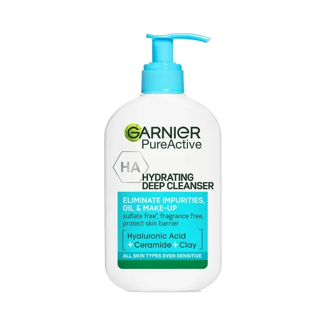 Näopesuvahend Pure Active, niisutav sügavpuhastav, GARNIER, 250 ml