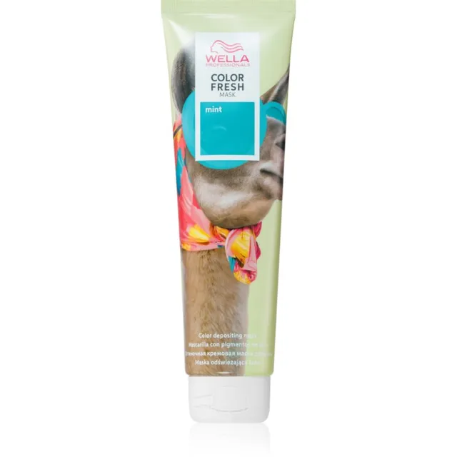 Wella Professionals Color Fresh Intensiivne bonding-tehnoloogial põhinev värvimask varjund Mint 150 ml