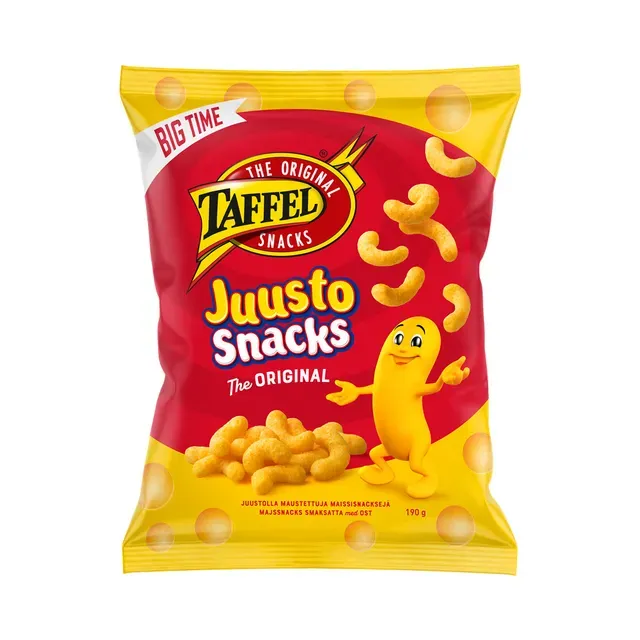 Juustusnäkid Juustosnacks, TAFFEL,