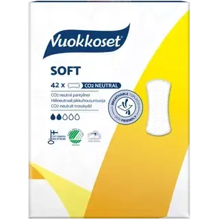 Vuokkoset Soft Normal pesukaitse 42 tk