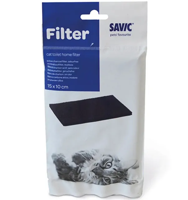 ACTIVE CHARCOAL aktiivsöefilter kinnistele kassitualettidele (Savic)