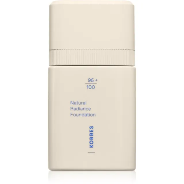 Korres Natural Sheer Foundation Kerge jumestuskreem loomuliku ilme andmiseks varjund 01 Light 30 ml