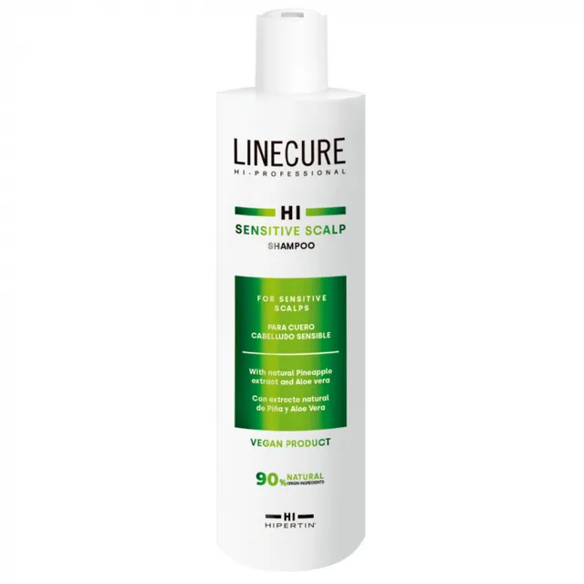 Linecure Sensitive Scalp ananassi- ja aaloeekstraktiga rahustav šampoon tundlikule peanahale 300 ml