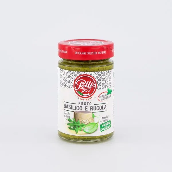 Pesto basiiliku ja rukolaga