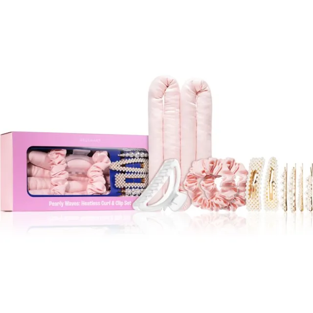 BrushArt Hair Pearly Waves Heatless Curl & Clip set juuste lokkimise komplekt