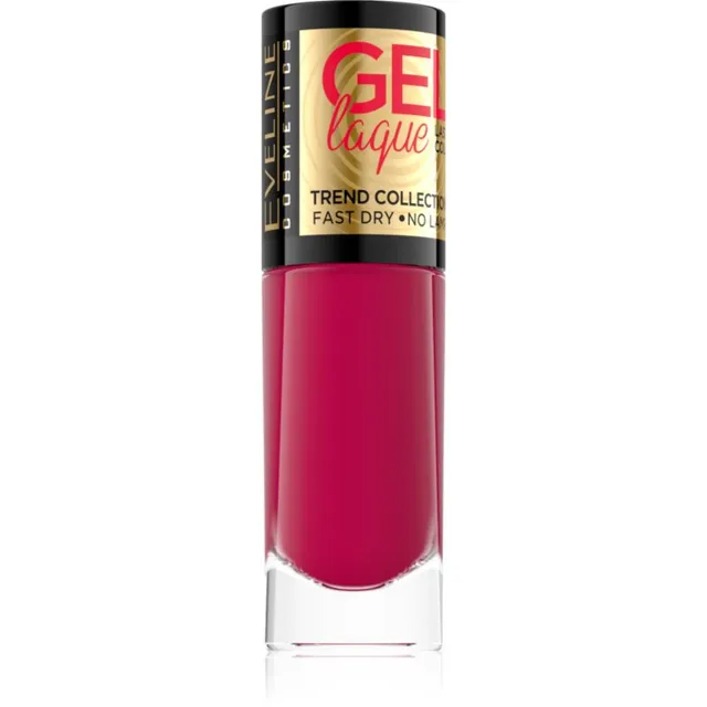Eveline Cosmetics 7 Days Gel Laque Nail Enamel Geelküünelakk ilma UV / LED-lampide kasutamiseta varjund 207 8 ml