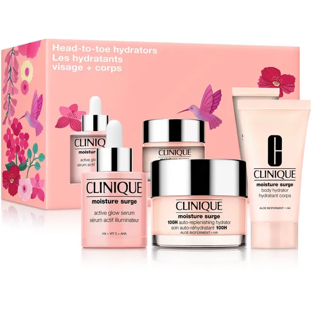 Clinique Mini Kit Head-To-Toe Hydrators Kinkekomplekt dehüdreeritud nahale