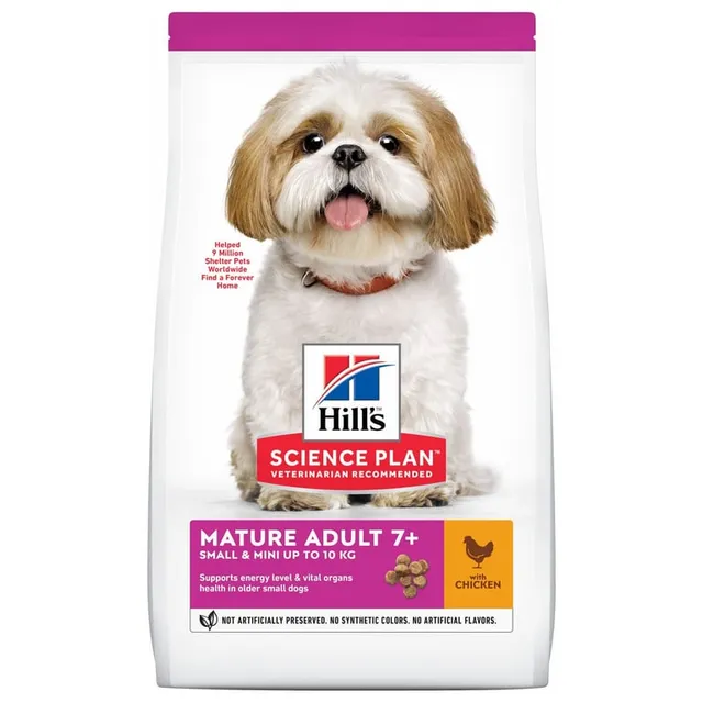 Hill's Science Plan Mature koeratoit kanaga väiksele koerale 1,5kg