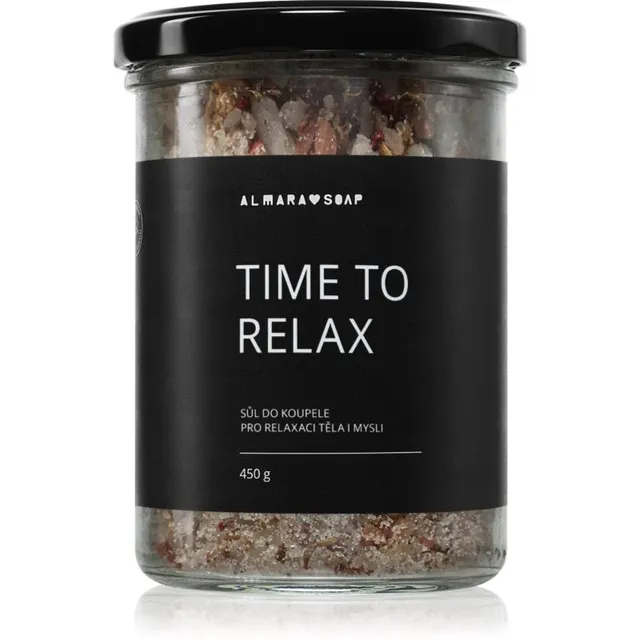 Almara Soap Bath Salt Lõõgastav vannisool lõhn Time To Relax 450 g