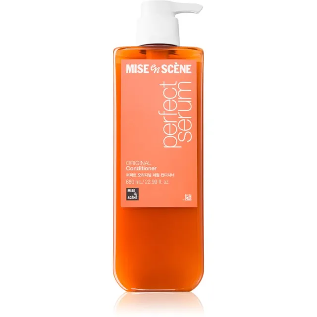 mise en scene Perfect Serum Original Conditioner Taastav palsam säravate ja pehmete juuste jaoks 680 ml