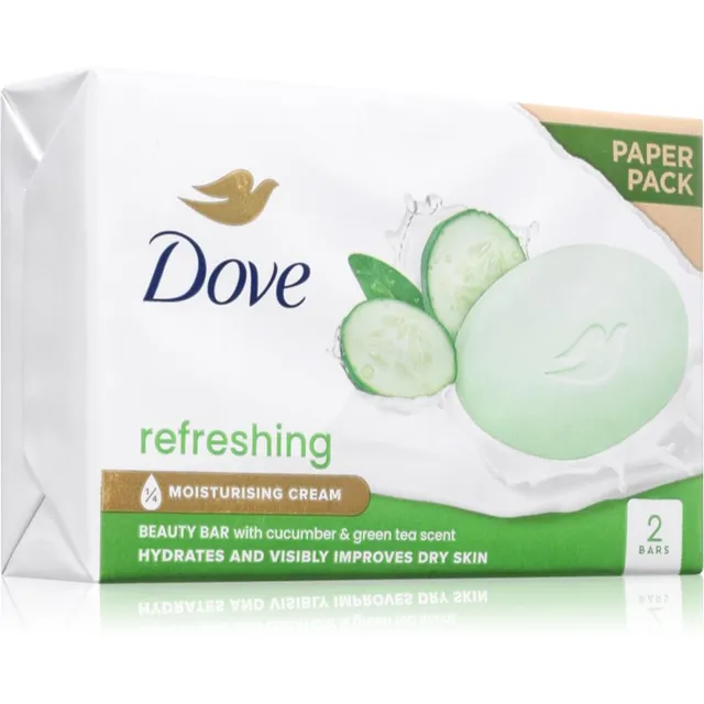 Dove Refreshing Tükiseep 2x90 g