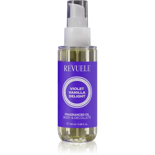Revuele Violet Vanilla Delight Fragranced Oil parfüümõli kehale 100 ml