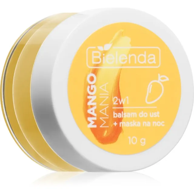 Bielenda Lip Care Lip Balm + Night Mask Huulepalsam lõhn Mango Mania 10 g