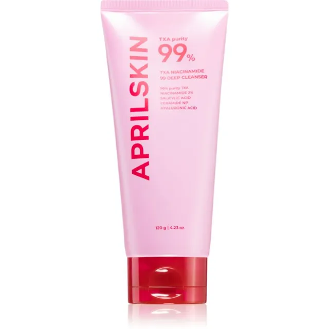 APRILSKIN TXA Niacinamide 99 Deep Cleanser Puhastav meigieemaldusvaht mustpeadevastane 120 g