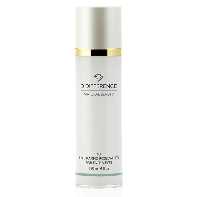 D´DIFFERENCE Natural Beauty 4D Hydrating Rosewater 120ml