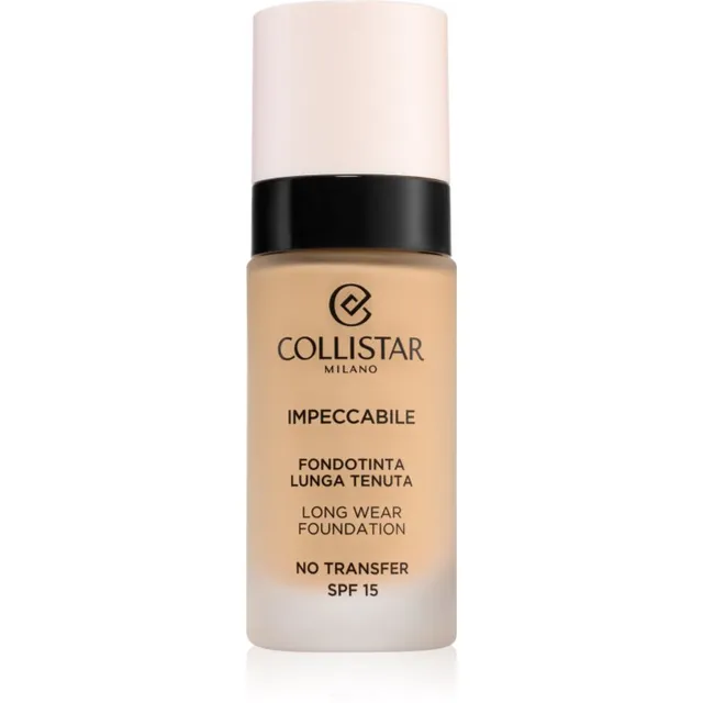 Collistar Impeccabile Long Wear Foundation Kauapüsiv jumestuskreem SPF 15 3N Natural 30 ml
