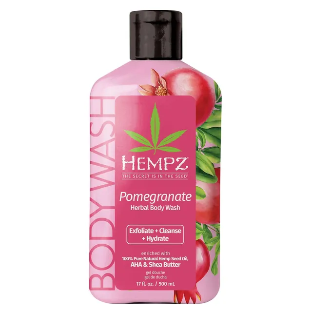 HEMPZ Pomegranate Body Wash 500ml