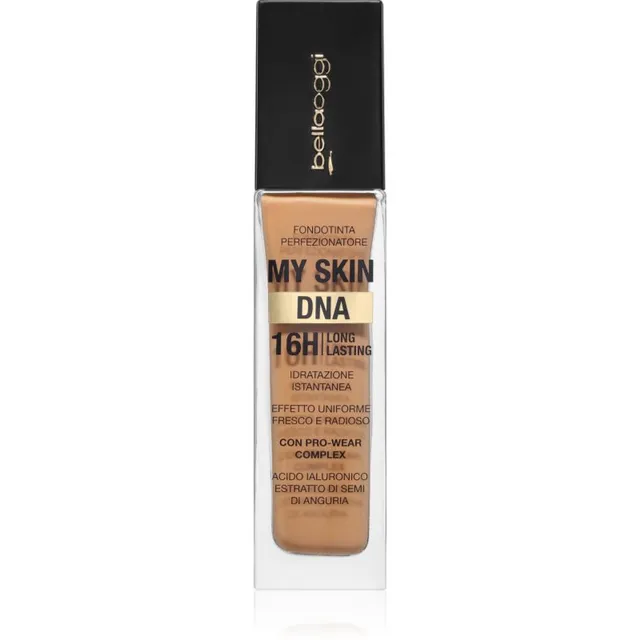 bellaoggi My Skin DNA Niisutav jumestuskreem laitmatu naha saavutamiseks varjund Cookie 34 ml