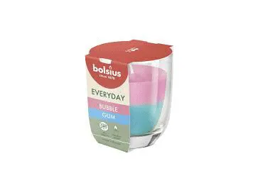 Küünal klaasis BOLSIUS Bubble Gum 8x7cm